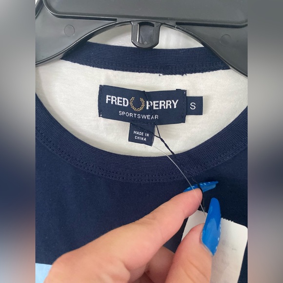 Men’s Fred Perry Colorblock T-Shirt - Casual Streetwear - Picture 8 of 16